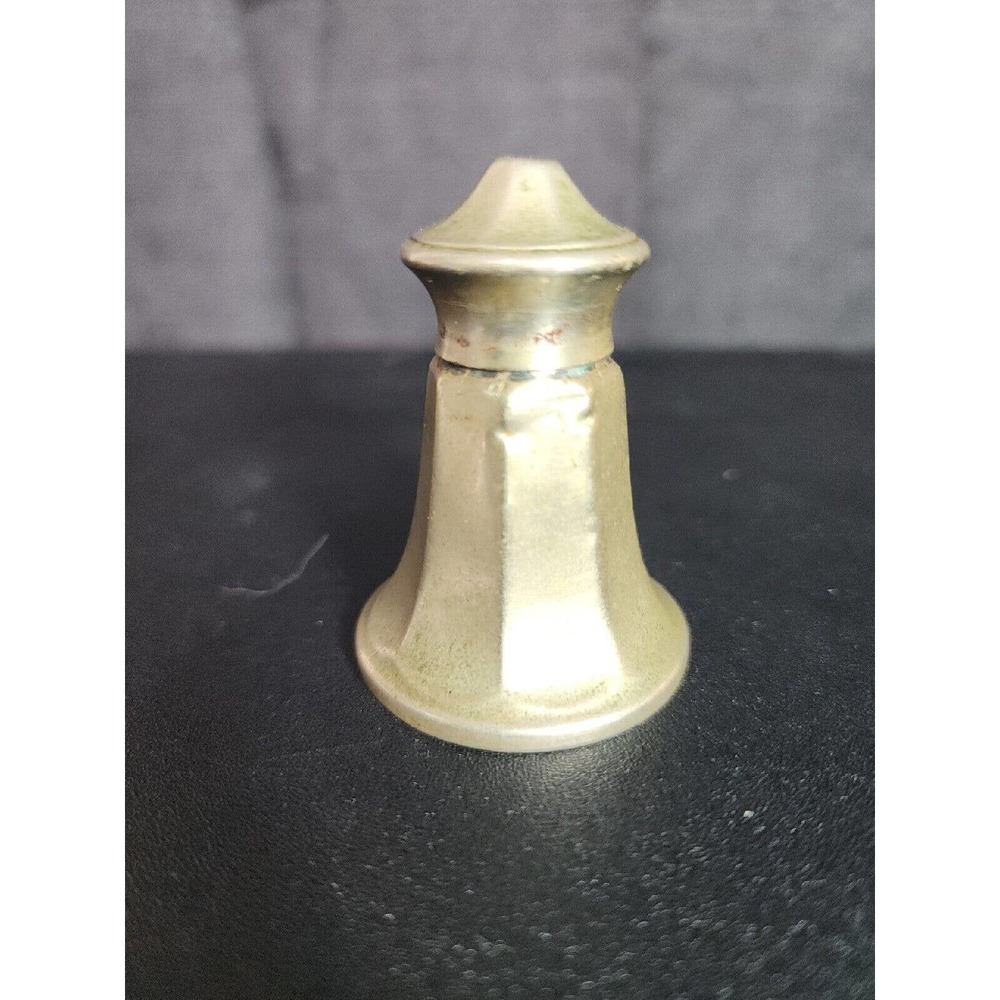 MADE IN ENGLAND: TINY E.P.N.S. SILVER SALT & PEPPPER SHAKER Plated Vintage